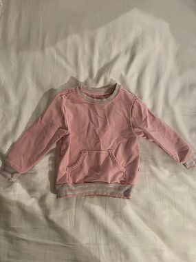 Little Sleepies Mauve Blush Pocket Crewneck